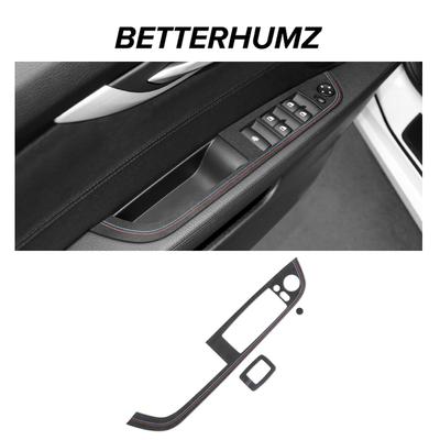 For BMW Z4 E89 2009-2016 Made of Alcantara Window Switch Lifter Button Panel Trim Sticker Car Interior Tuning Accessories