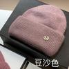 Autumn and winter new rabbit fur knitted hat fashionable soft waxy warm ear protection wool hat ins pullover hat
