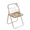 Acrylic Transparent Chair for Photos - Stylish, Portable, Light Luxury Coffee & Dining Chair, Ins Style.