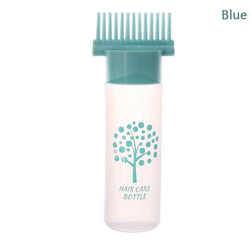Butelka do napełniania 180 ml na szampon do farbowania włosów, plastikowy aplikator z grzebieniem dozującym, salonowy, do oleju, do koloryzacji włosów, narzędzie fryzjerskie do stylizacji