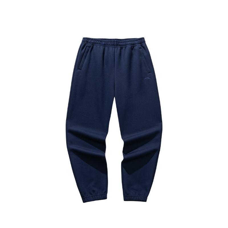 

Anta Fashionable Tapered Simple Comfortable Versatile Lace-Up Knitted Sports Pants Men Bottoms 952537304-2 4XL