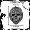 Skull Ghost Latex Mask Headgear - Call of Duty MWII Cosplay