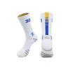 Atmungsaktive rutschfeste Frottee-Unterseite Mittelhohe Basketballsocken für Erwachsene - Schweißableitend & Geruchshemmend