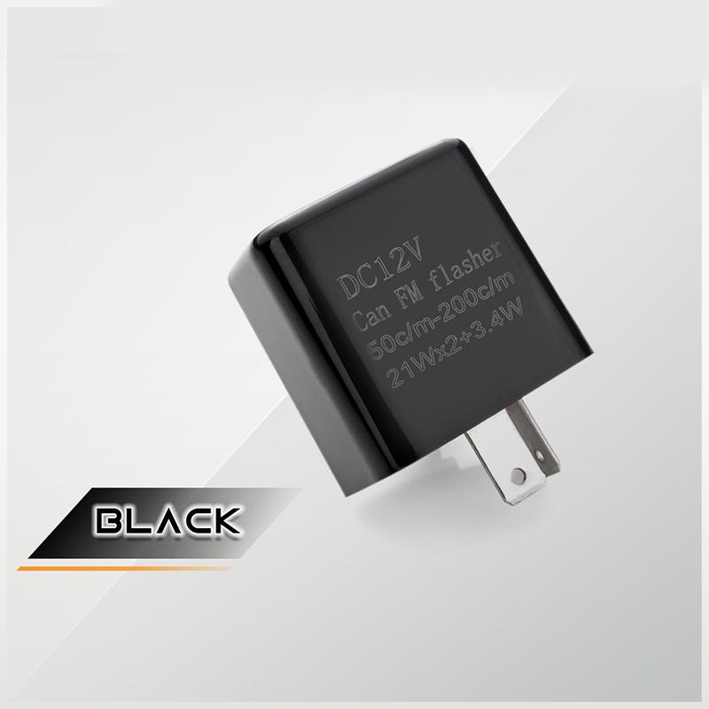 Motorcycle LED Flashing Relay Electronic Frequency LED Moto Blinker Turn Signal Light Adjustable Motorcycle Relay Accessories