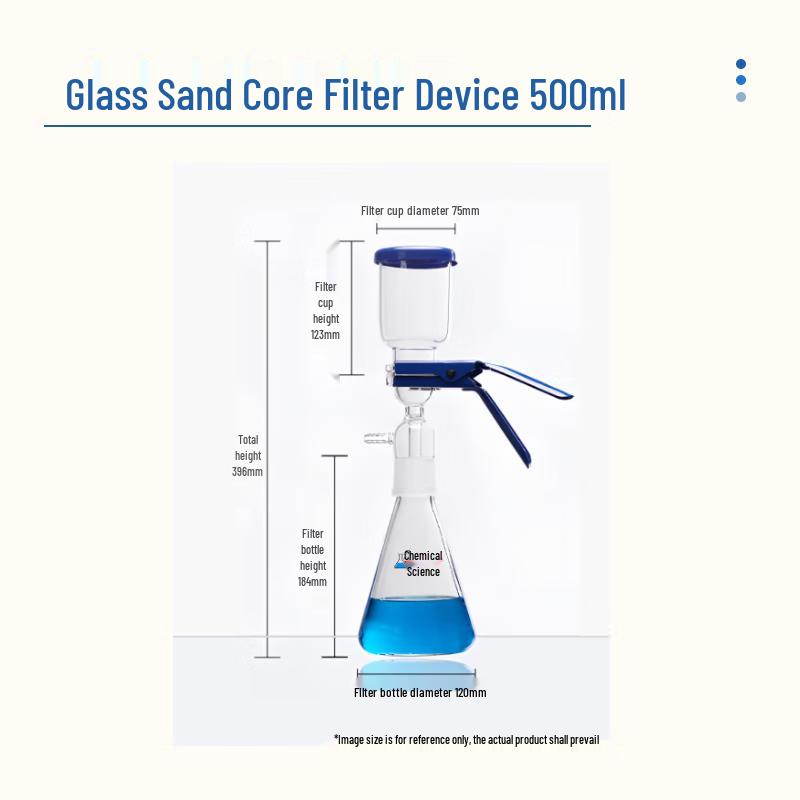Laboratory Glass Sand Core Filtration Device