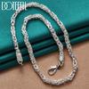 925 Sterling Silver 50cm Necklace Fashion Wedding Jewelry