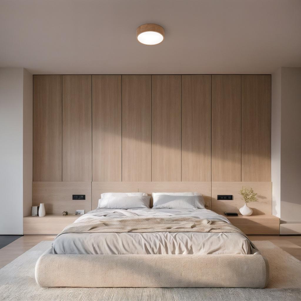 Ceiling Lamp Cleo Dr275 48W Oak