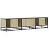 TV Stand in Sonoma Oak Finish 180 x 35 x 41 cm Engineered Wood