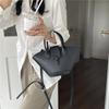 Korean Style Women's Fashion Handbag - Chic PU Crossbody Bucket Bag