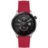 ERBORD Universal Silicone Strap 22mm, Tropic, Red / Black Buckle