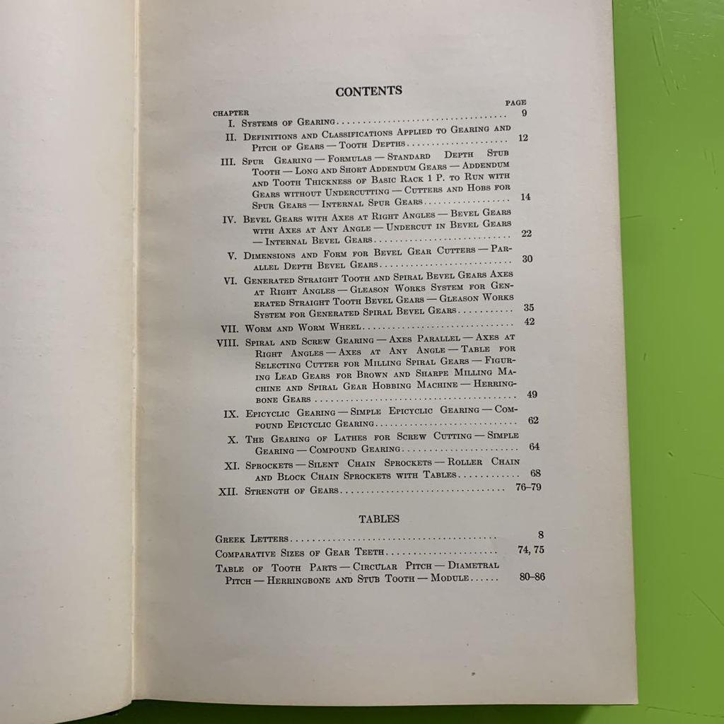 [USED] Formulas in Gearing 11th Edition 1933