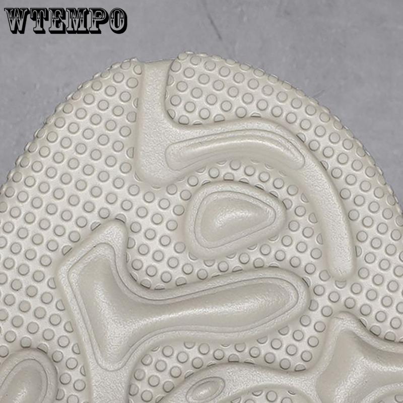 WTEMPO Herre Sommersandaler Tykk Bunn Hul Myk Bunn Slides Utendørs Strandsko Innendørs Tøfler Sklisikre Tursko