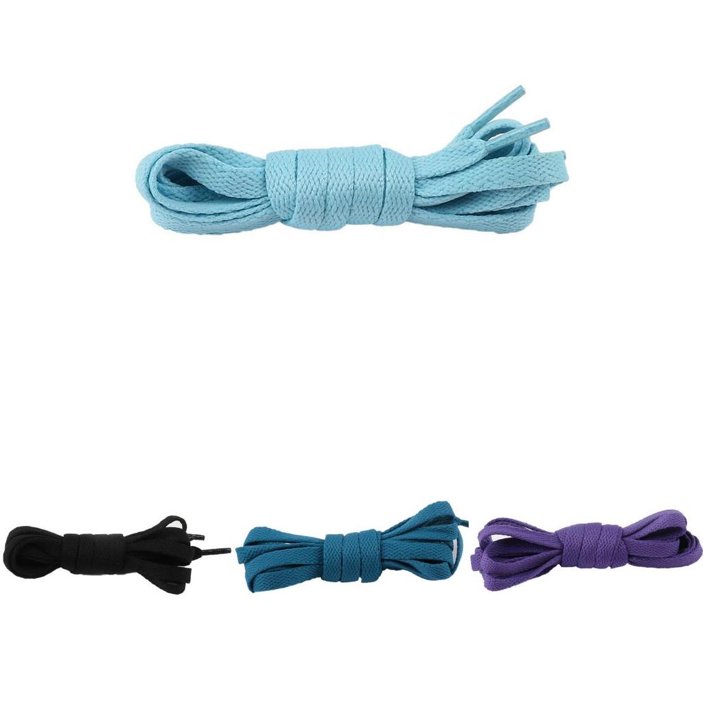 Lebhafte Polyester-Baumwoll-Flachsenkel für Damen und Herren Sport- oder Freizeitschuhe