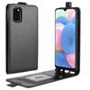 Custodia Verticale a Libro in Pelle Crazy Horse con Porta Carte per Samsung Galaxy A41