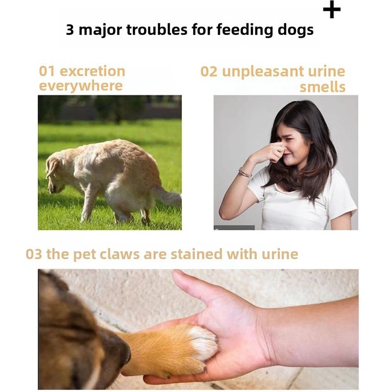 20/40/50/100 ks Absorpční plenky pro psy Jednorázové podložky na čůrání pro štěňata Rychleschnoucí podložka na povrch Čistící polštářek Potřeby pro psy