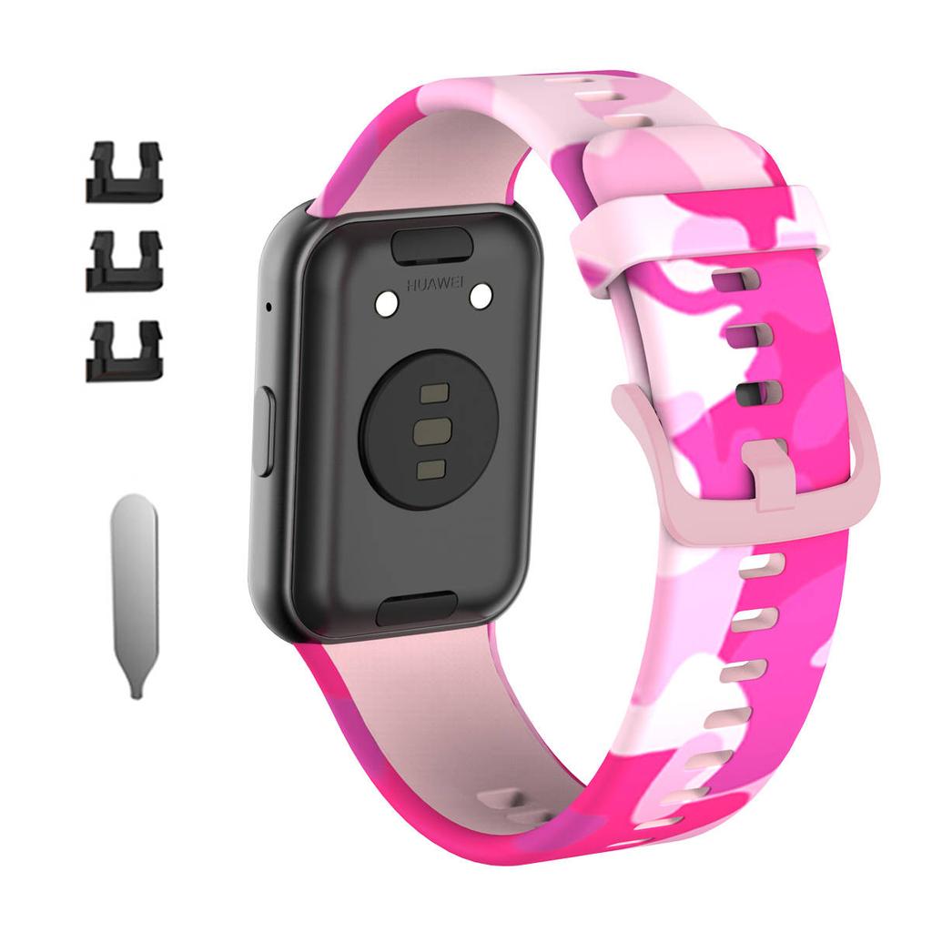 Band For Huawei Watch Fit Strap Smart Silicone Watchband Wristband Watch Fit Special Edition Bracelet Printing Accessories Sport