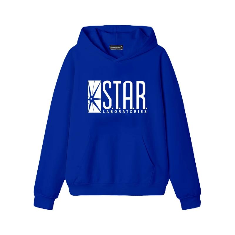 Nova‑badge Men Hoodie Front Stylized Star‑graphic Block‑font Text Motif Pullover For Soft Relaxed Casual Street Wear