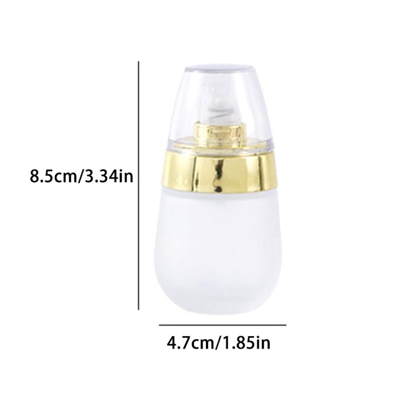 Flacon de sticlă mată în vid Recipient reîncărcat gol 30 ml Machiaj Cosmetic Cremă de față Loțiune Borcan Unguente Pompă Flacon de călătorie