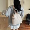 Multifunctional Fashion Commuter Backpack Women'S Outdoor Lightweight Shoulder Messenger Bag Versatile Leisure Travel Two-Layer Backpack