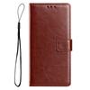 Flip cover mobile phone case is suitable for Samsung A57IPHONE mobile phone leather case insert card magnetic attraction solid color Crazy Horse patte