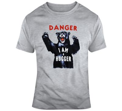 Danger Im A Hugger Funny Spiderunisex Parody T Shirt
