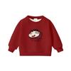 Crayon Shin-chan Long-Sleeve Plus Velvet Sweatshirt for Middle School Students