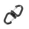 1/5Pcs 360 Degrees Rotating Hook Portable Lightweight Outdoor Camping Hiking S-shaped Swivel
