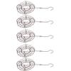 5x Shape Iron Wire Pot Rack Wedding Garden Decor