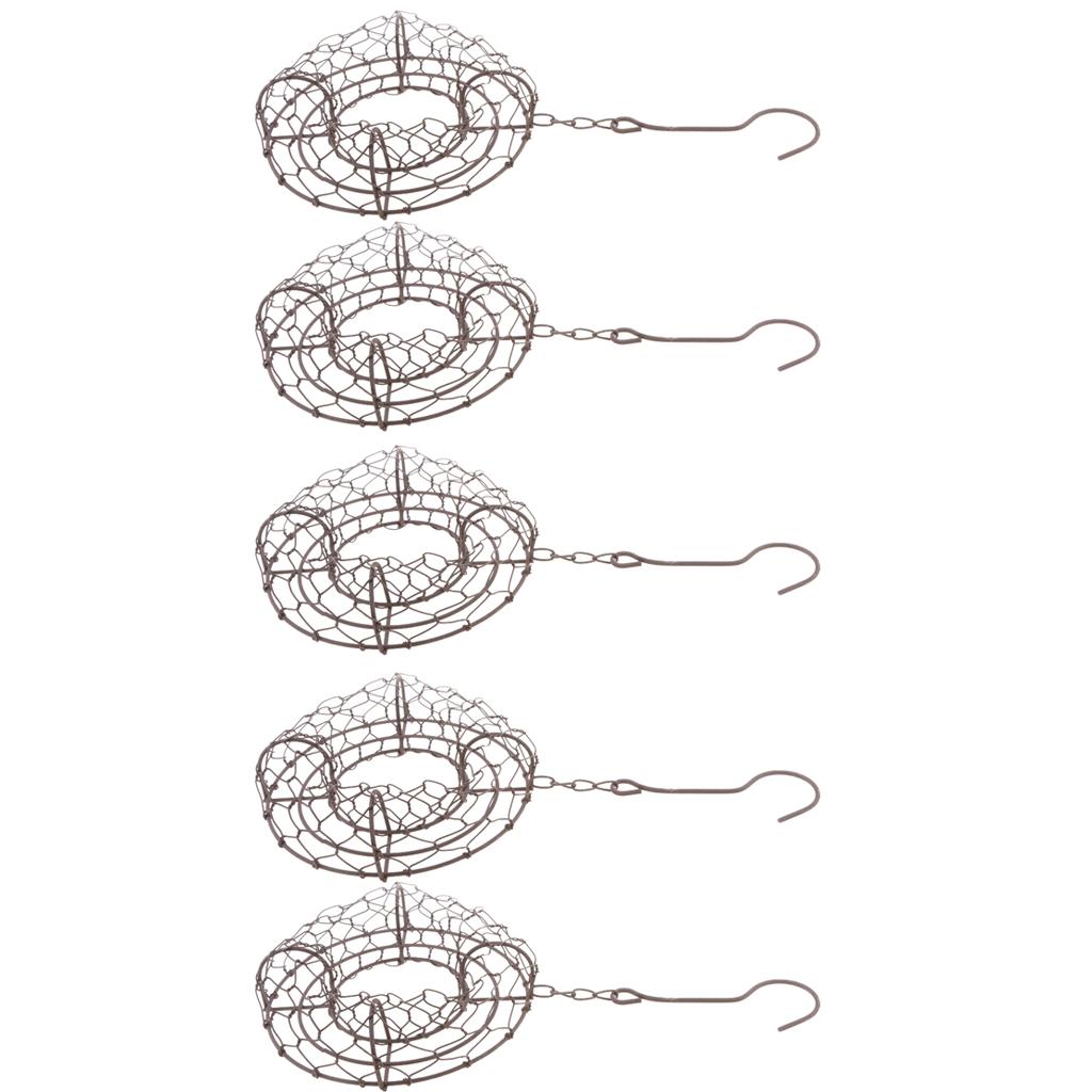 5x Shape Iron Wire Pot Rack Wedding Garden Decor