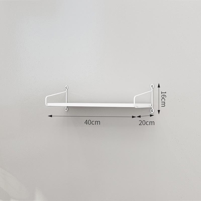 Modern Wall Bookshelf: Simple Multi-Layer Nordic Storage Rack
