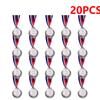 Winner Reward Medals Gold Silver Bronze Prizes Medal with Neck Ribbon Award Medal Kids Sport Competition Prize Medal Souvenir