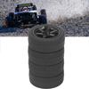4 Pcs RC Car Tires Rubber Plastic   RC Car Wheel for    01  02 XV01 XV02 1Celsius10 Remote Control Vehicle