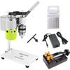 Mini Drill Press, Weytoll 24V Mini Bench Drill, Benchtop Drill Press, Portable Precision Drilling Machine, 7-Speed Low Noise Desktop Drilling Machine