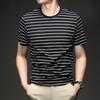 Firstview Men's Striped Round Neck Short-Sleeve T-Shirt FV26C1062
