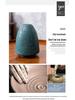 Handmade Japanese Zen Pottery Vase - Retro Ceramic for Flowers or Water Cultivation.