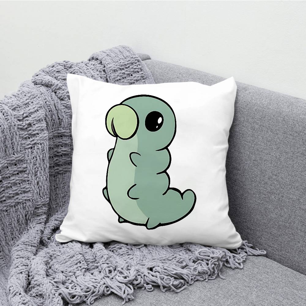 H-Hollow K-Knight Chibi Throw Pillow Case For 45x45cm 55x55cm 30x30cm Square Car Pillowcase Home Bedchamber Decor Gift