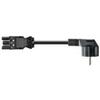 Bachmann 375.040 Câble de raccordement noir 3.00 m