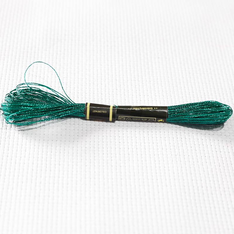 16M/roll Multi-color Gold And Silver Thread Computer Embroidery Gold Thread DIY Cross-stitch Metal Thread TJ20500