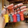 High-Grade Mini Fitness Equipment Keychain Charms & Ornaments