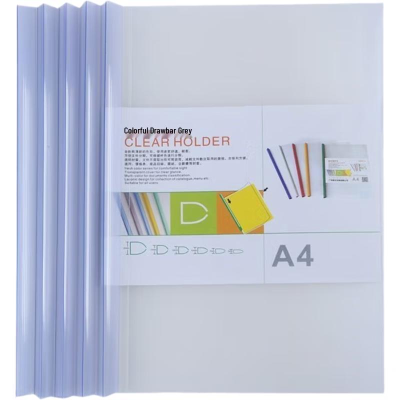 Jinsu A4 Transparent File Folders