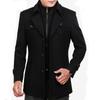 Jarní nové módní bundy pro muže Trenčkot pro muže Business Casual Slim Pánské bundy Veste Homme Chaquetas Hombre