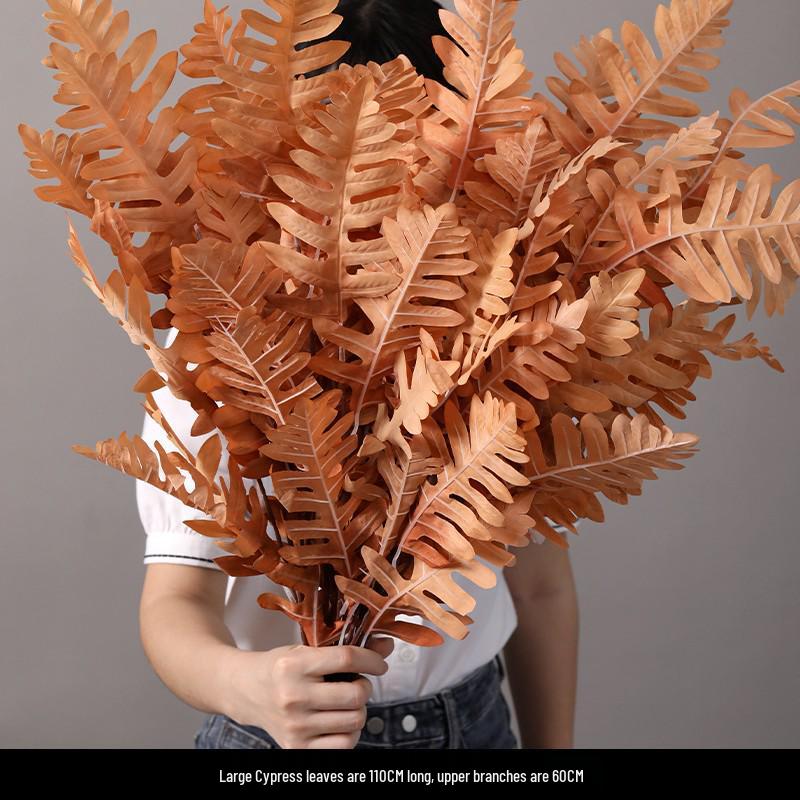 Karamelkleurige Kunstbloemen Bruiloftsdecoratie - Plafond- en Wegdekarrangementen, Koffietint Nepbloemen.