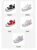 Kids' Unisex Canvas Shoes - Winter 2025 Style, Round Toe, High/Low Top, Soft Sole Board Sneakers for Students