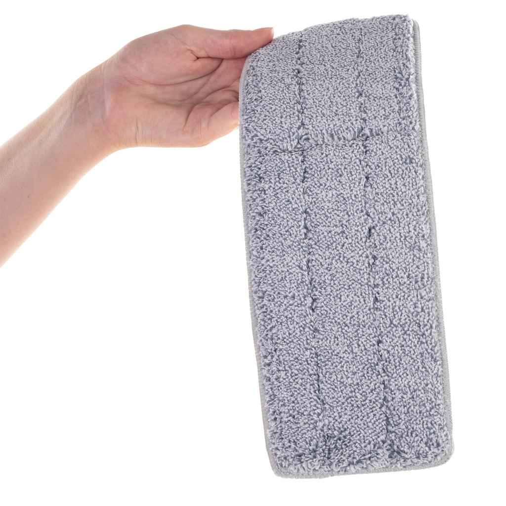 KADAX Wkład Do mopa Płaskiego Zapas Nakładka Końcówka mikrofibra Płaski 32x12cm
