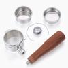 51mm Diameter Bottomless Portafilter 3-Ear Design Espresso Filter Holder  Coffee Brewing
