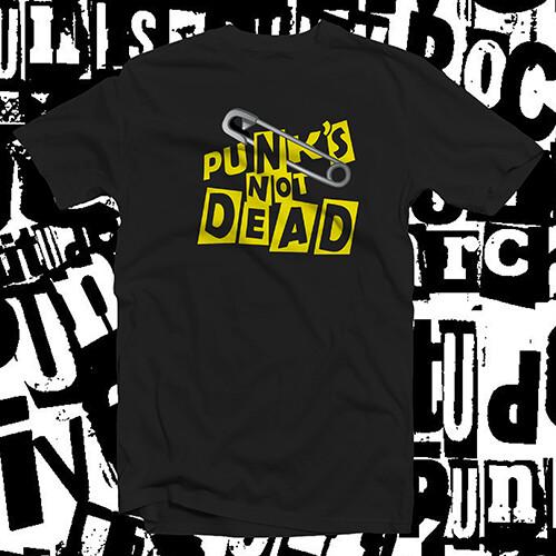 Панк жив ХЛОПКОВАЯ ФУТБОЛКА Классическая 70-х 80-х CBGB Нью-Йорк Ramones Clash Унисекс Футболка XXXXL