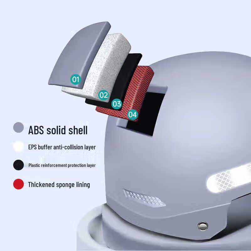 Minuosh MNS-162 Electric Scooter Half Helmet