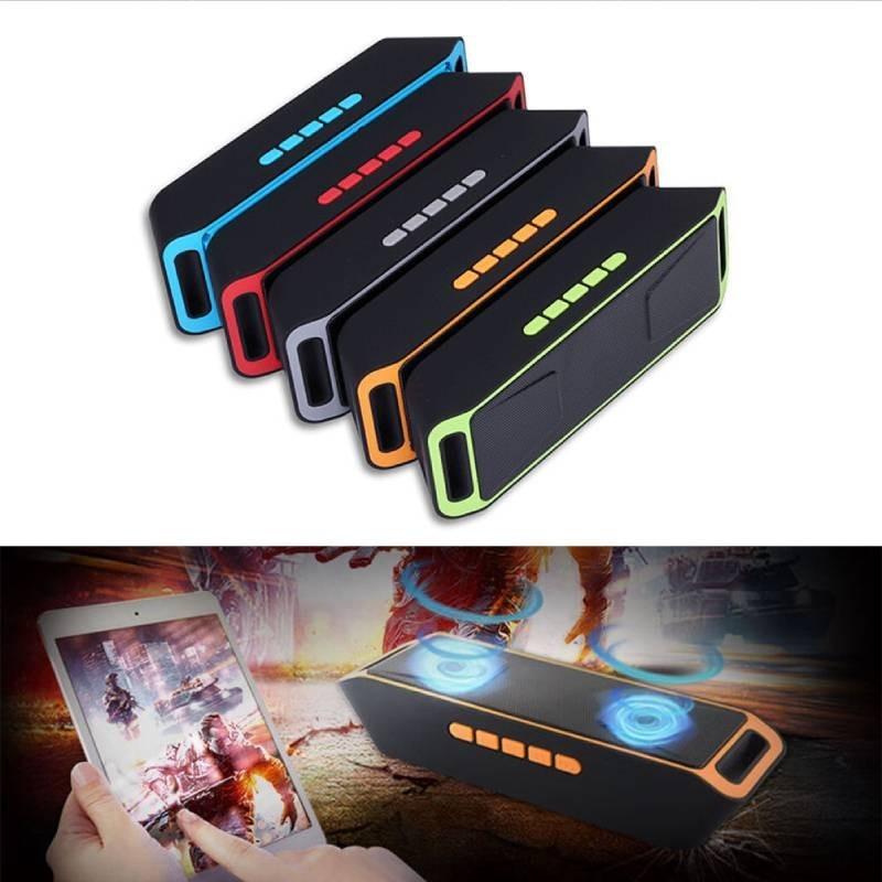 Stylish Mini Bluetooth Speaker With Dual Channels And Usb Connectivity For Desktop And Car Use