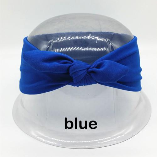 Cute Rabbit Ear Headbands for Women Girls Knot Hairbands Bunny Head Bands Yoga Turban Headwrap Bandana Bowknot Hair Accessories