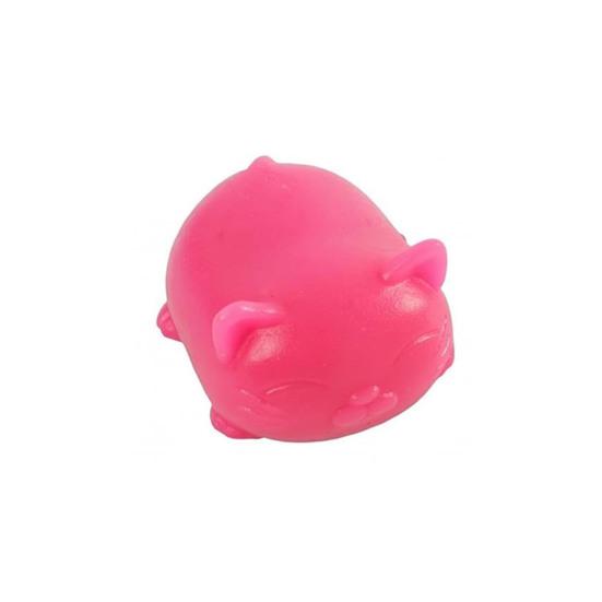 Kitten Squeeze Stress Toy, Soft Cat Fidget Ball, Cute Animal Decompression Toy for Office Desk, Gift for Cat Lovers